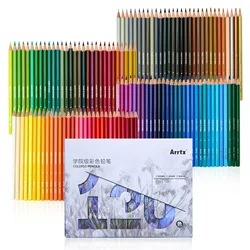 Arrtx Colored Pencils, Set of 120 Colors, Soft Core Coloring Pencils with Vibrant Color, Oil Based Colored Pencils for Drawing