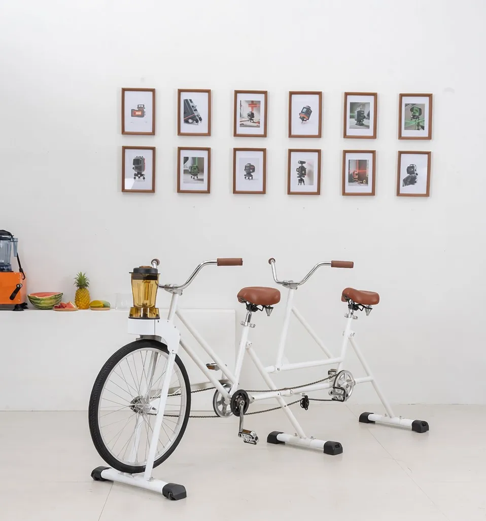 ATV&UTVEXI Nueva Bicicleta Extractora de Smoothies Tandam, Bicicleta de Playa de Una Velocidad, Bicicleta de Diversión para Dos Personas