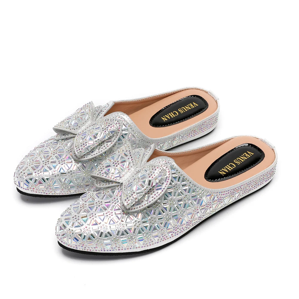 2024 Newest Fashion Elegant Spring Summer Half Slipper Fashion Brand Women's Shoes Stylish Design for Casual Occasions