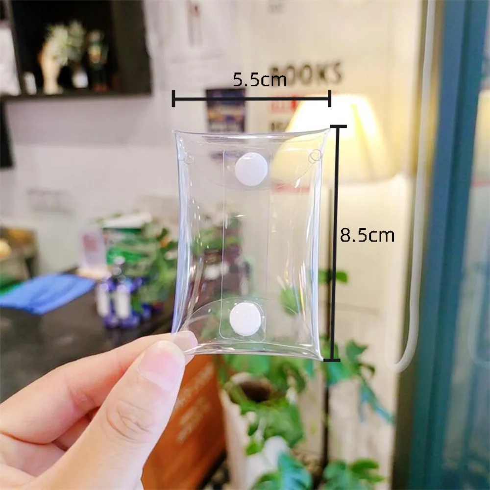 

Подарочный кошелек из ПВХ с пряжкой, прозрачные куклы, уличная сумка, водонепроницаемая сумка для хранения разных размеров, игрушечная кукла