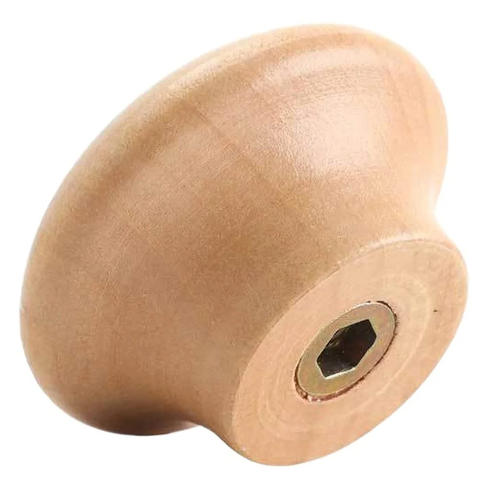 1/2pcs Solid Wood Pot Lid Knob Replacement Pan Cover Handle Kitchen Cookware Lid Lifting Handle Kitchen Cookware Handgrip