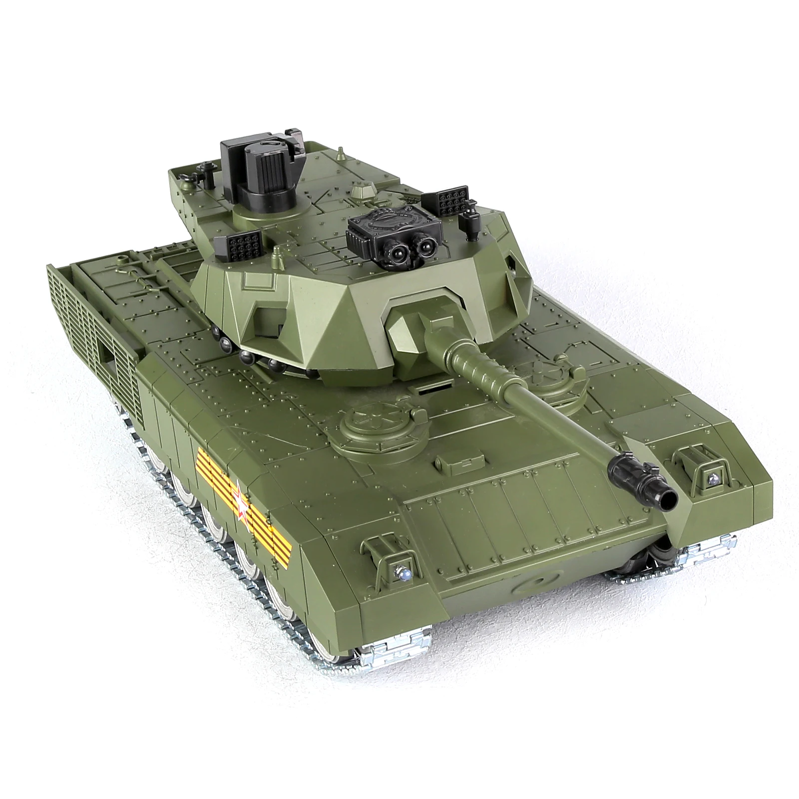 1:18  Scale Russian Amata T-14 Battle Remote Control Military RC Tank That Shoot BBS with Smoke for Kid And Adult Birthday Gifts