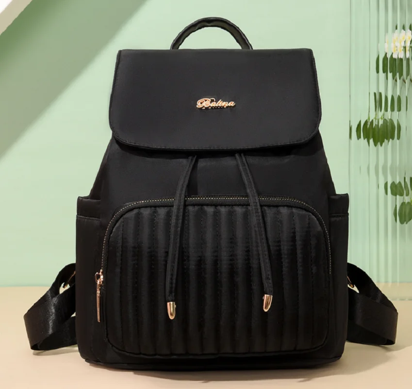 New Women's Korean Fashion Tassels Waterproof Oxford Backpacks High Capacity Shoulder Bags Totes Notebook School Bag Knapsack