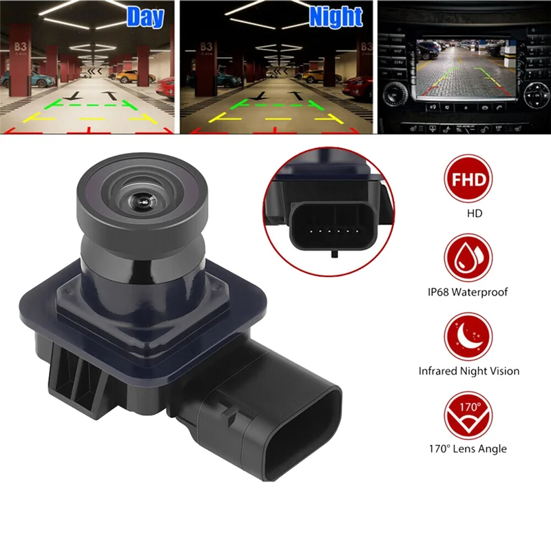 

A79K_EL3Z-19G490-D New Rear View Reverse Camera for Ford F-150 2012-2014