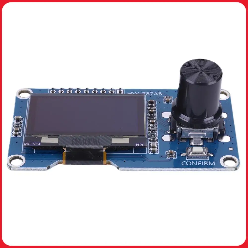 I2C OLED Screen with Rotary Knob 1.3/0.96 Inch Volume Control Encoder Display Maker Education OLED Kit for Arduino STM32