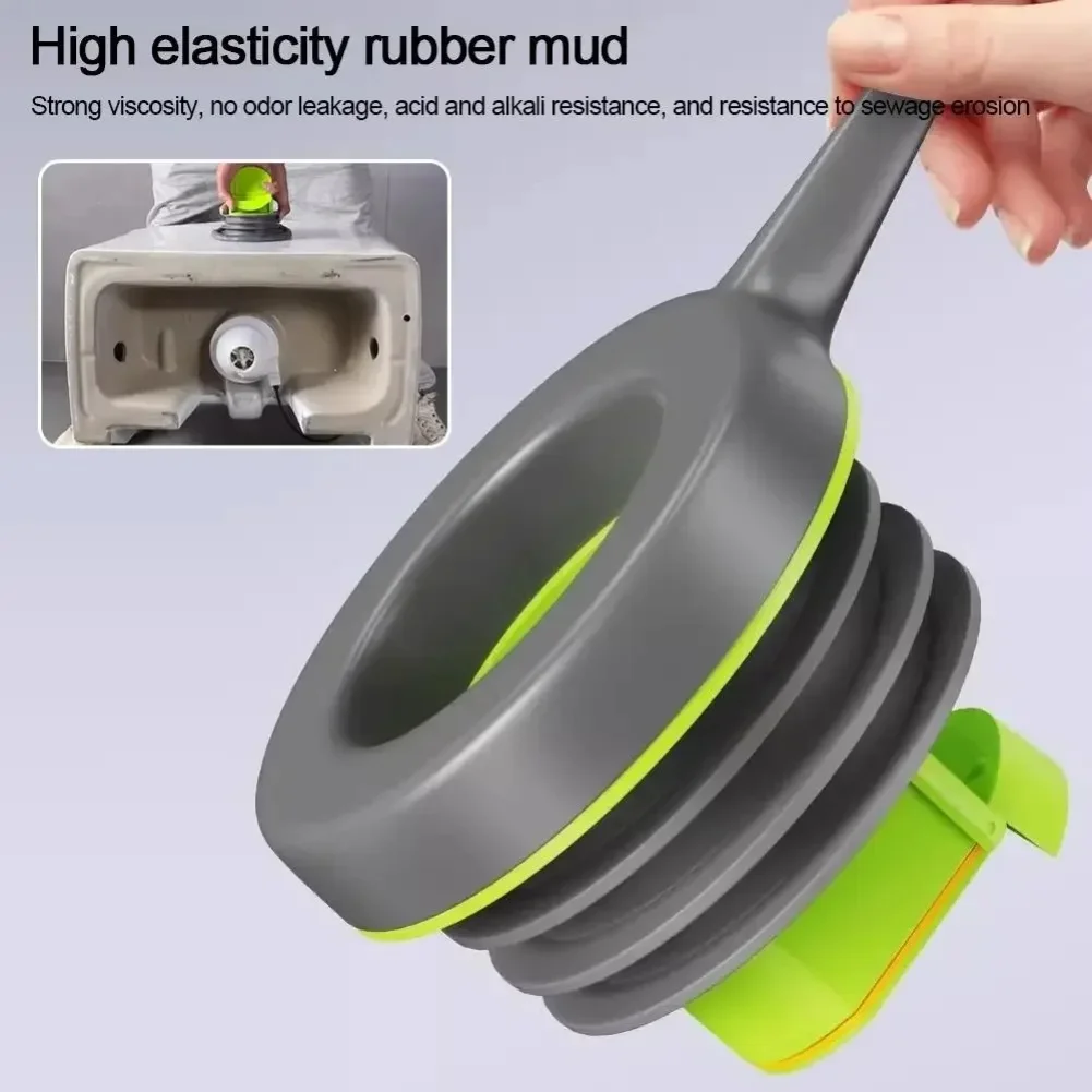 

Toilet Flange Sealing Ring Odor-Proof Leak-Proof Backflow-Proof Check Valve Gasket Washer Toilet Sealing Repair Kit