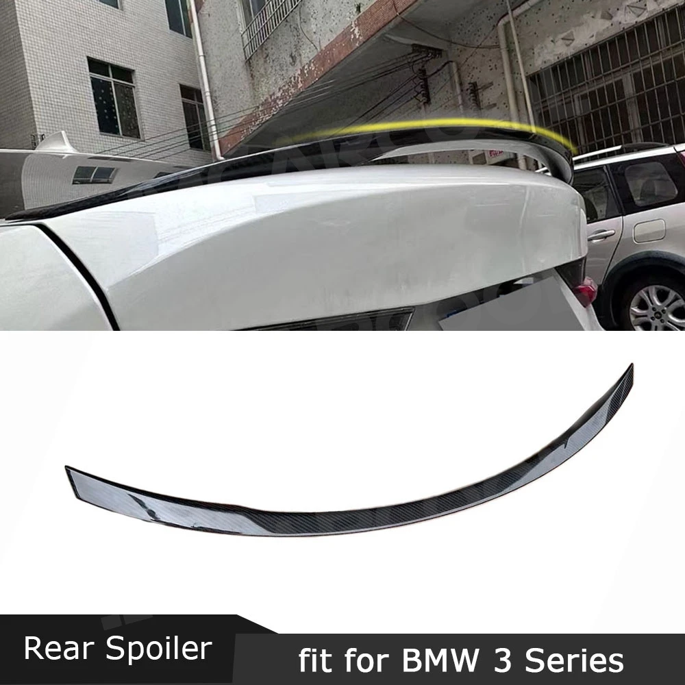 

For BMW 3 Series G20 G28 M3 G80 2021+ Carbon Fiber Rear Boot Spoiler Trunk Wing Car Body Kits External Decoration Accessories