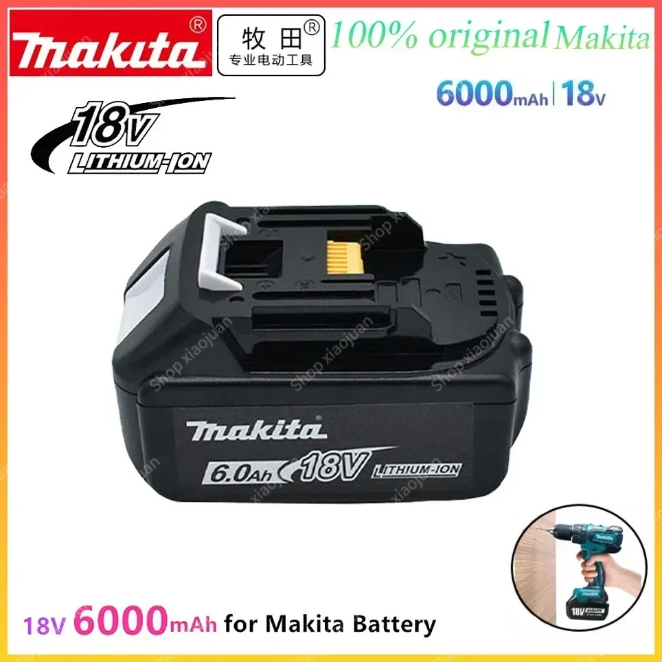 

18V 6000mAH/6.0Ah Makita Original With LED lithium ion replacement LXT BL1860B BL1850 Makita rechargeable power tool battery