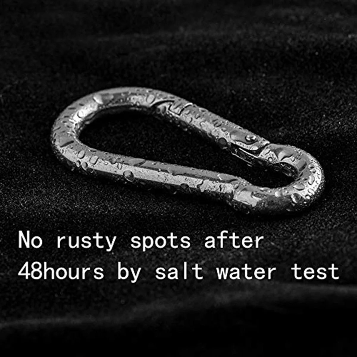 

RTSHE-4Pcs M6 Spring Snap Hooks Heavy Duty Stainless Steel 304 Swing Set & 6Pcs Stainless Steel Spring Snap Hook Carabiner