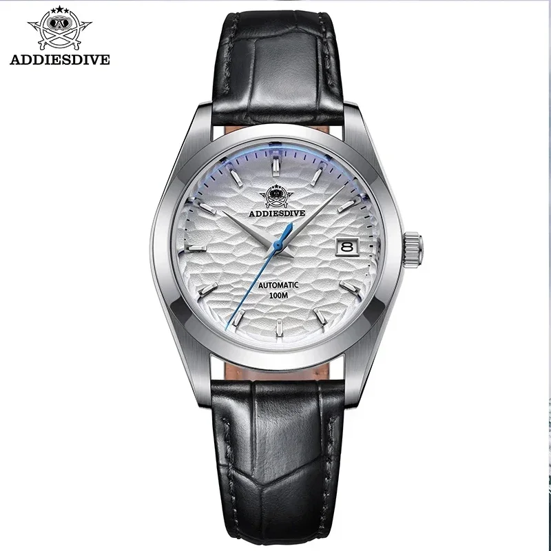 

ADDIESDIVE 39mm AD2118 Men Watch 316L Stainless Steel Sapphire Crystal 100m Waterproof NH35A Automatic Mechanical Wristwatch