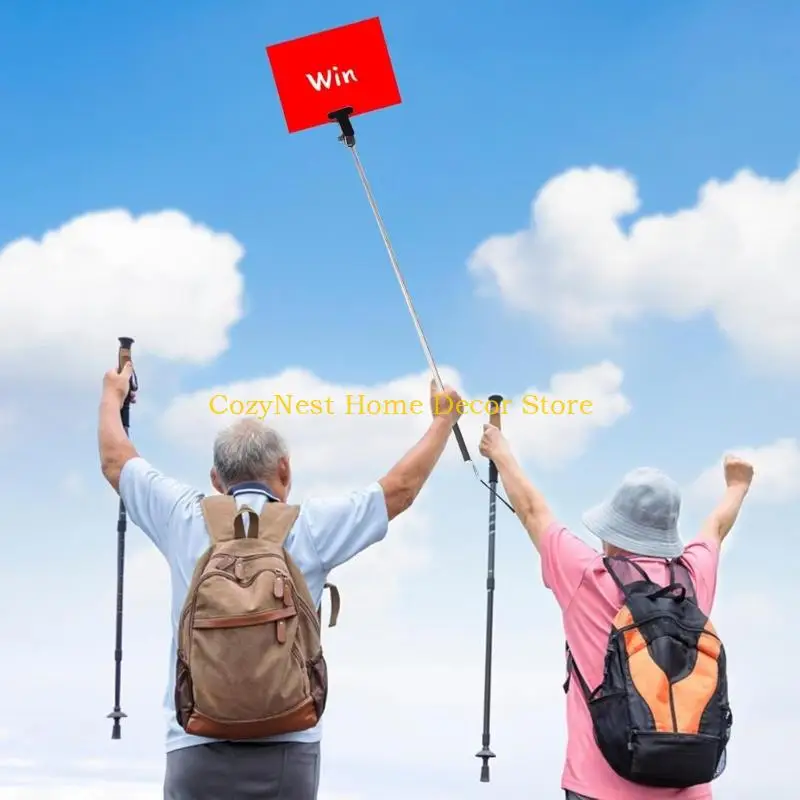 92MF Adjustable Handheld Sign Holder For Indoor And Outdoor Event Sign Stake