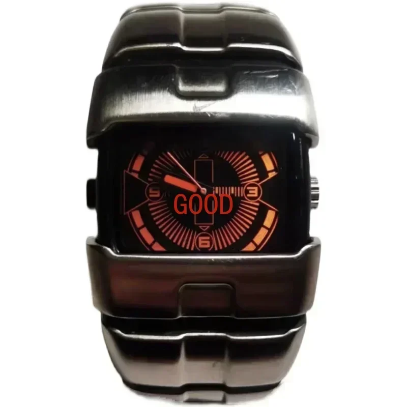 Alien Original Non Mechanical Watch Y2K Fashion Trend Retro Strap Advanced INS Small Electronic Watch