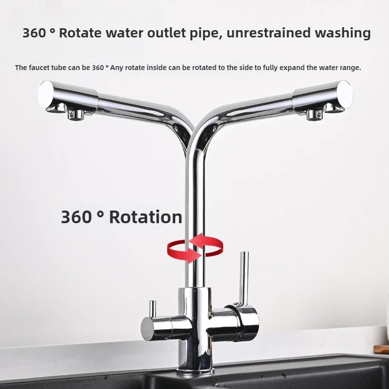 Kitchen 7-in-1 Water Purifier Faucet, Direct Drinking Water Faucet, Multi-Functional Sink Water Purifier Faucet
