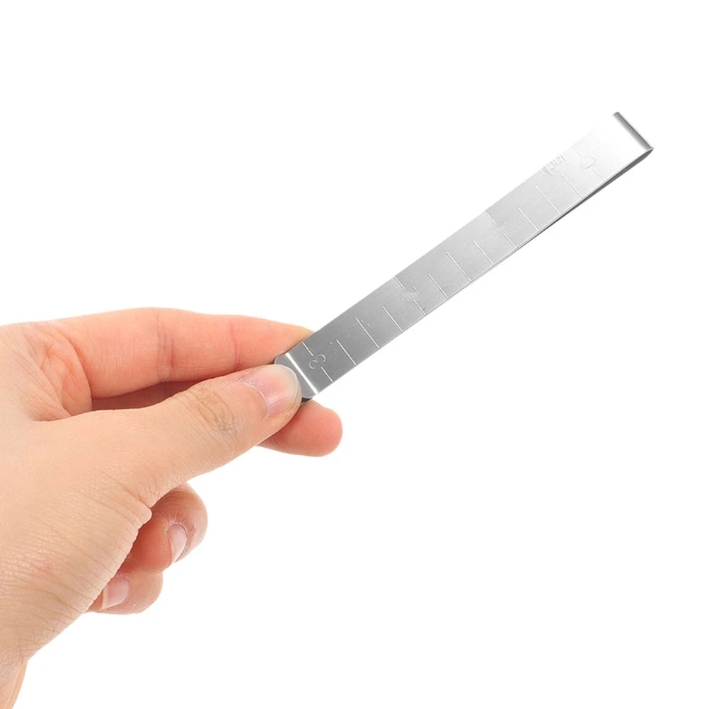 

12pcs Steel Crimping Clips Hemming Tools Sewing Quilting Measurement Ruler Stainless Steel Hemming Clips Fabric Crafts Non Rust
