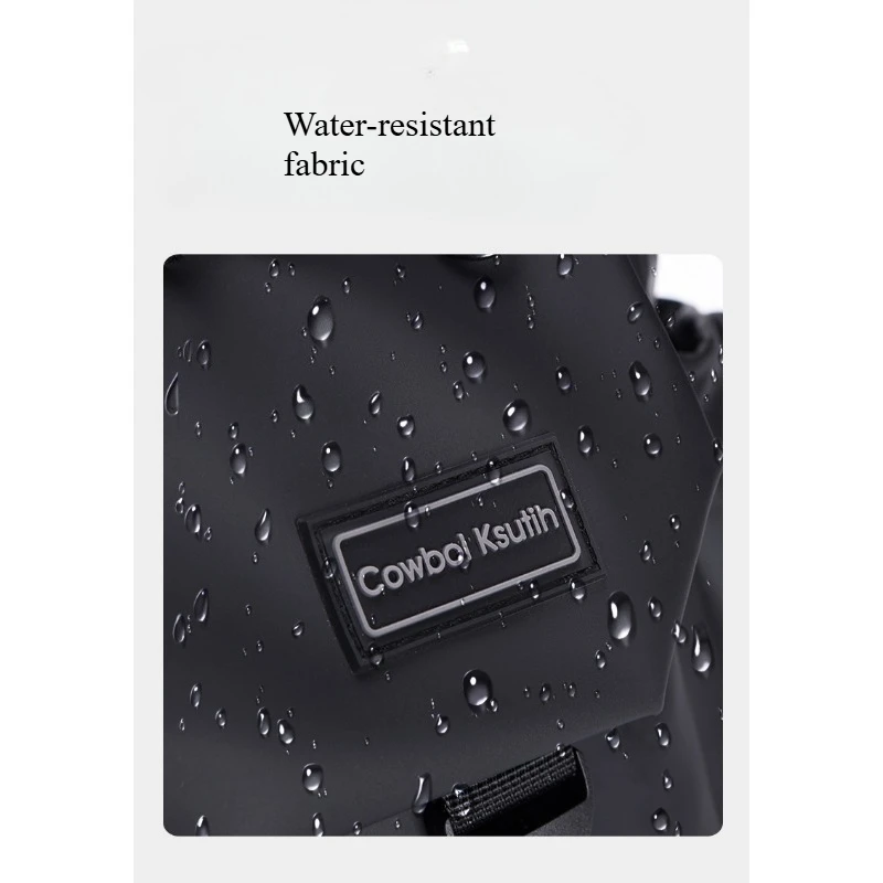 حقيبة كتف مفردة رياضية عملية ذات سعة كبيرة للرجال، حقيبة كروس نسائية، حقيبة ظهر للمشي لمسافات طويلة، حقيبة حبال #6