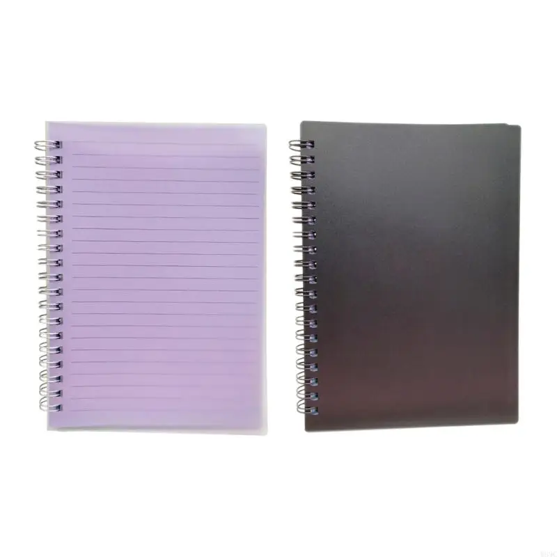 W89C 2 PCs B6 Spirals Notebooks Journal Notebooks Farbtonpapier Notizbuch