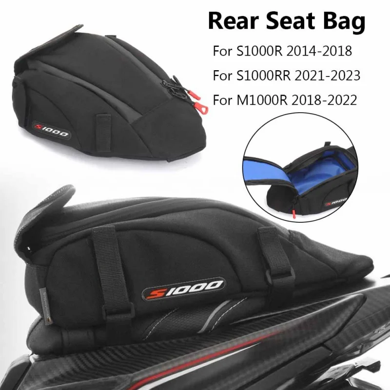 

Suitable for BMWS1000RR S1000R M1000RModified Rear Seat Travel Bag Tail Seat Bag Waterproof Bag4L