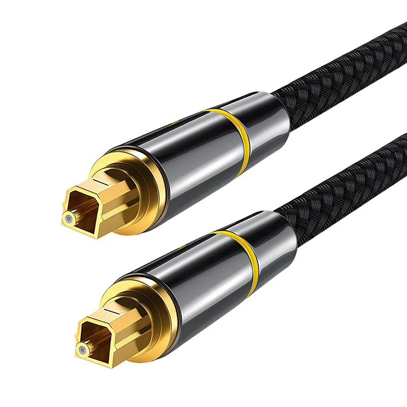 Optic Audio Cable Digital Optical Fiber Cable Toslink 1m 5m 10m SPDIF Coaxial Cable for Amplifiers Player PS4 Soundbar Cable