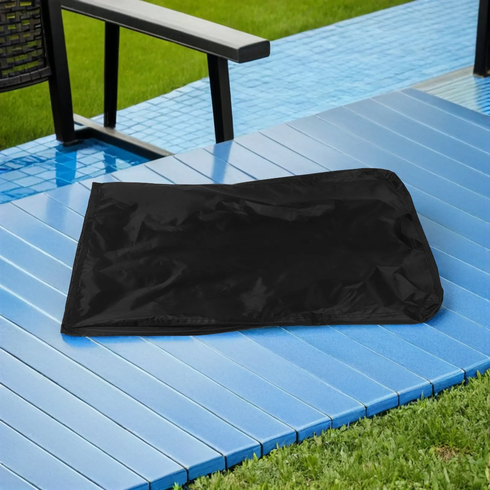 Waterproof Electric Smoker Cover Gas Propane Bbq Grill Cover 23W 17D 38H Inch Heavy Duty Oxford Fabric Dustproof Uv Resistant view 5