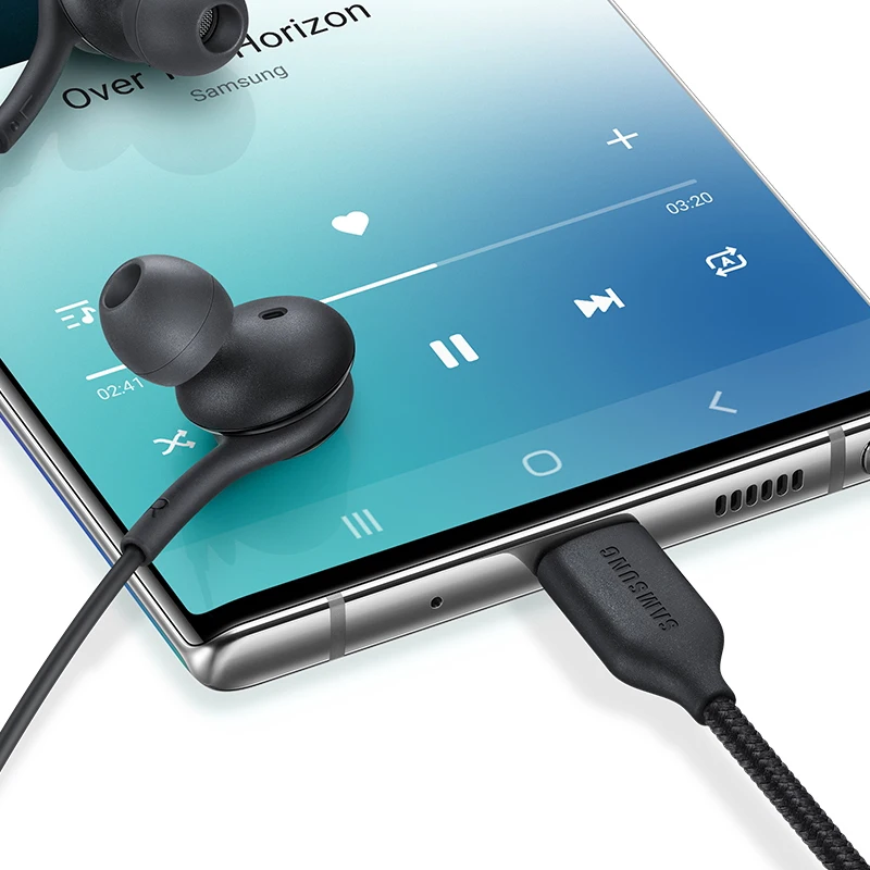 Samsung-auriculares internos AKG S10 +, audífonos estéreo 6D con interfaz tipo C de 3,5mm, originales, para Samsung Galaxy S8, S9, S10 y S10 +