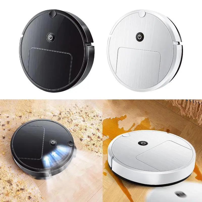 Schoonmaken Robot Slim-Verwijderende Floor Carpet Cleaner Machine Voor Smart Home Dweil Vloerreiniging Apparaat Home Haar Appartement Tool Robotstofzuiger