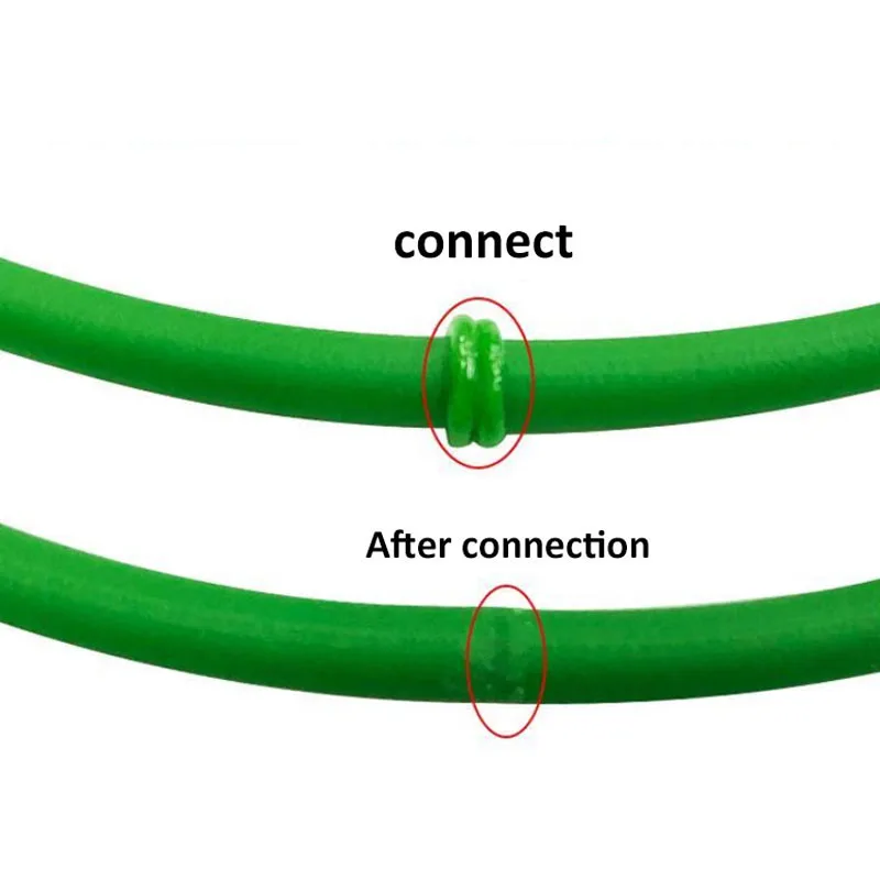 Green Round Polyurethane Conveyor PU Belt Dia 1.5 2 2.5 3 3.5 4-18mm Synchronous Belts Strip Driving Motion Cord Rough Surface