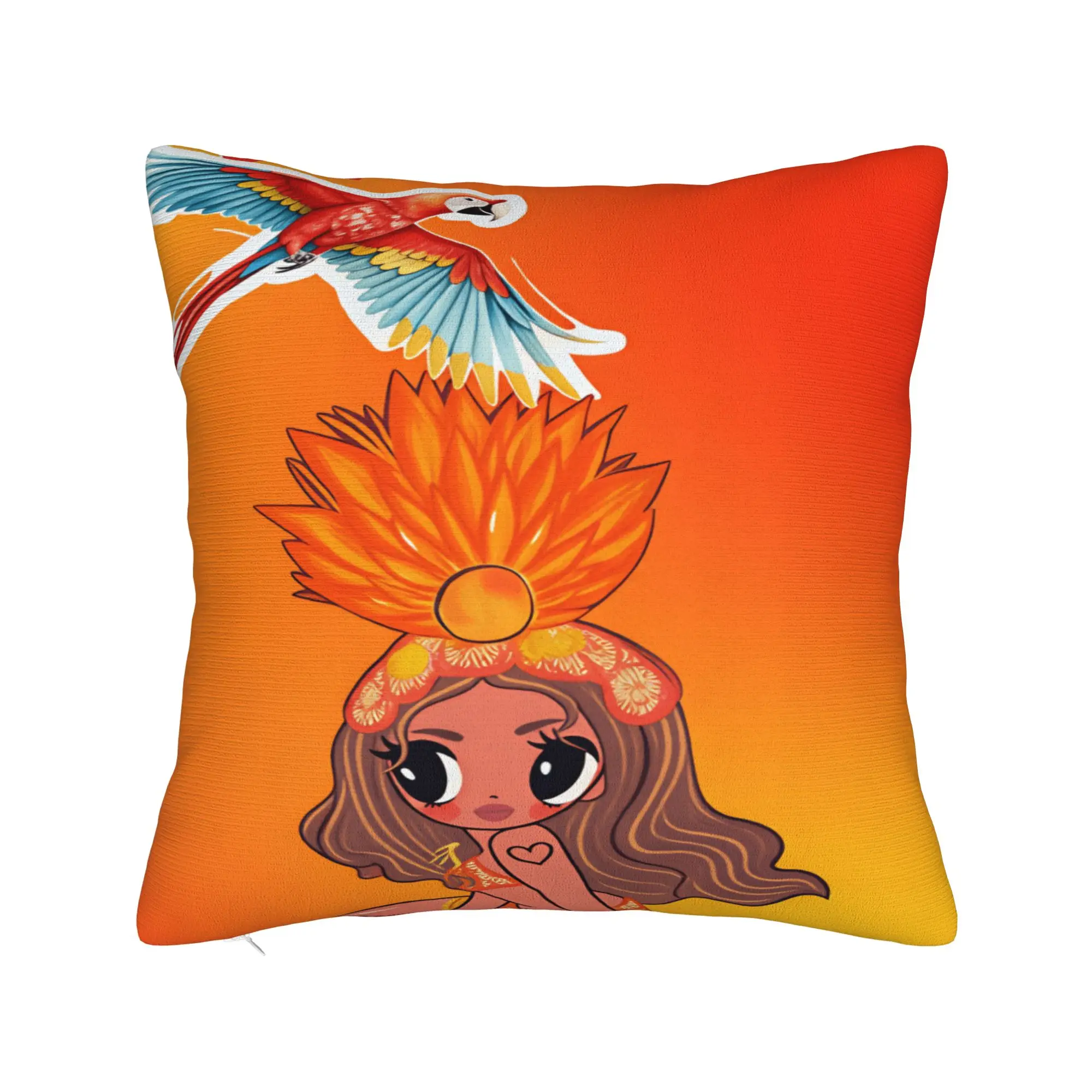 Pillow Case Karols G Tropicoqueta Tour 2026 Soft  Pillow Cover For Chair Sofa Home Decor Kawaii Pillowcases