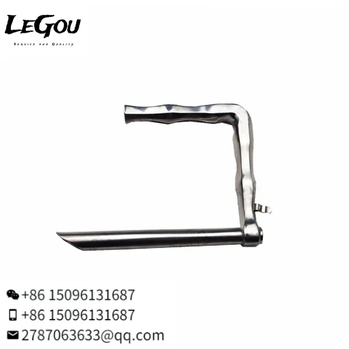 E. N. T Self-Retaining Laryngoscopy Set Laryngoscope Tube