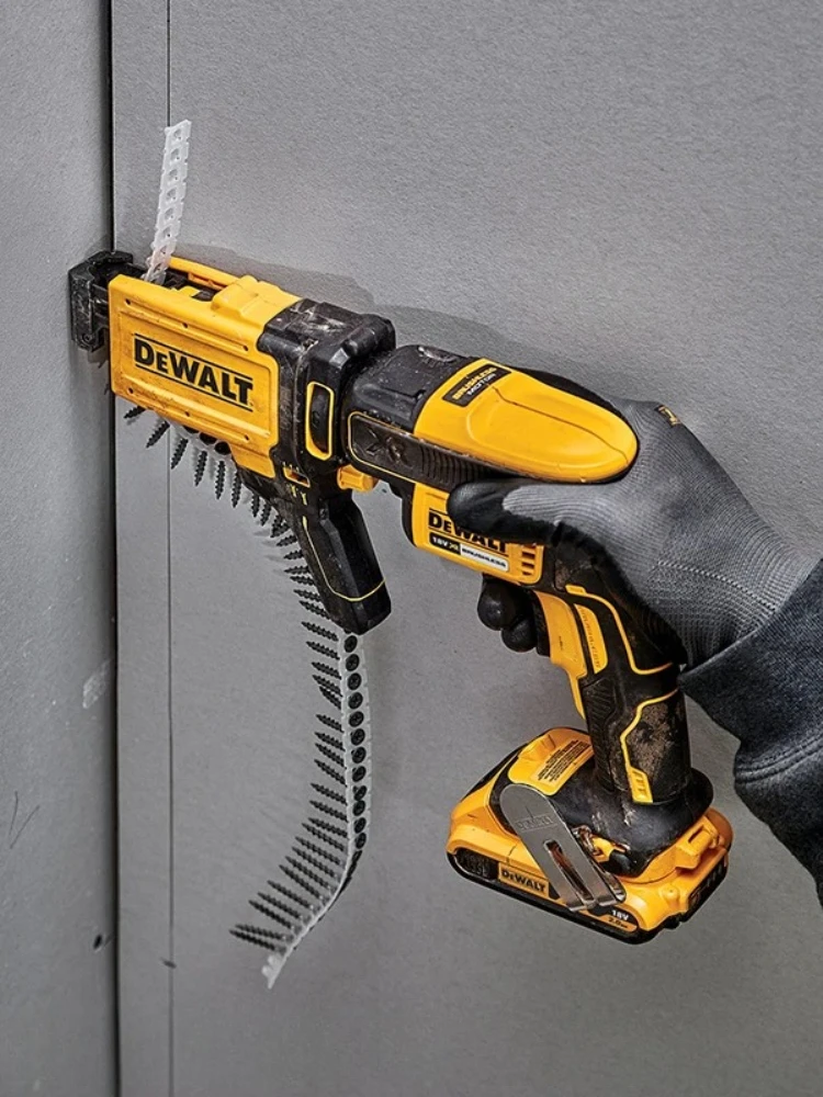 DEWALT XR Trockenbauschrauber mit Kettenschliff-Aufsatz DCF620/DCF6202 Bürstenlos 360-Grad-Rotation Nagelpistole (nur Gerät)