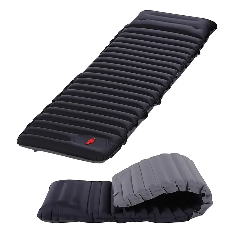 Ultralight Compact Custom Portable TPU Material Sleeping Pad 2 Minute Foot Pump Inflation Waterproof for Hiking Camping