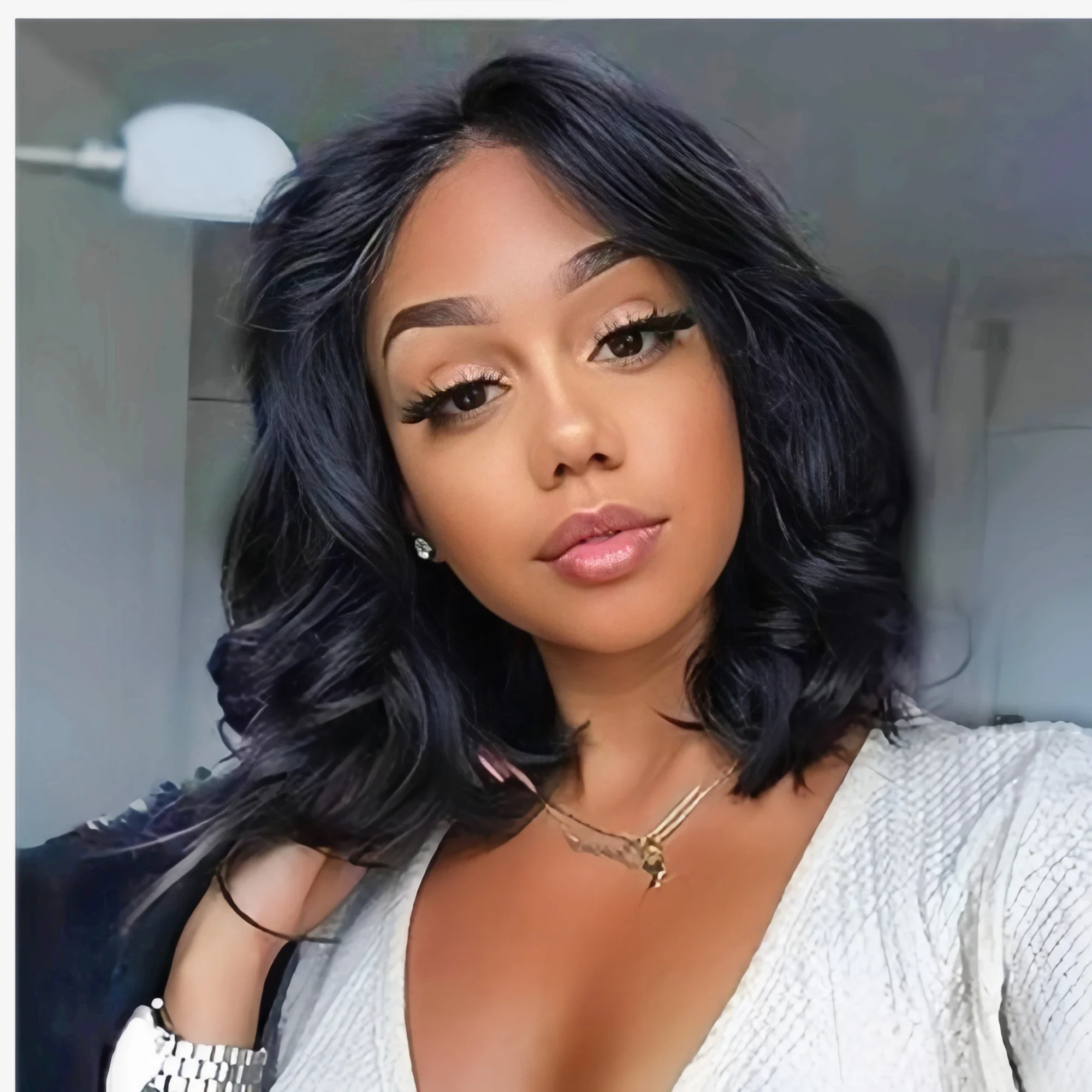 

180% Density 13x4 Curly Short Bob Body Wave Lace Frontal Wig 8-16 Inch Closure Brazilian Remy 100% Human Hair Wigs For Women