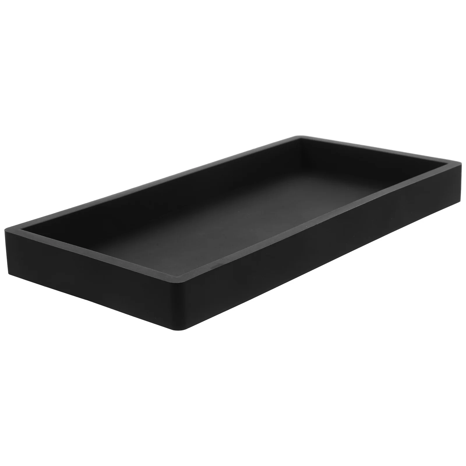 

Bathroom Storage Tray Kitchen Sink for Soap Bottle Vanity Trays Silicone Counter