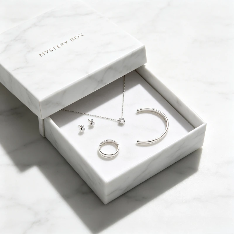 1 10 20 50 Random Style Fashion Jewelry Set Including Necklace Earrings Bracelet Trendy for Birthday Party Daily Ornament