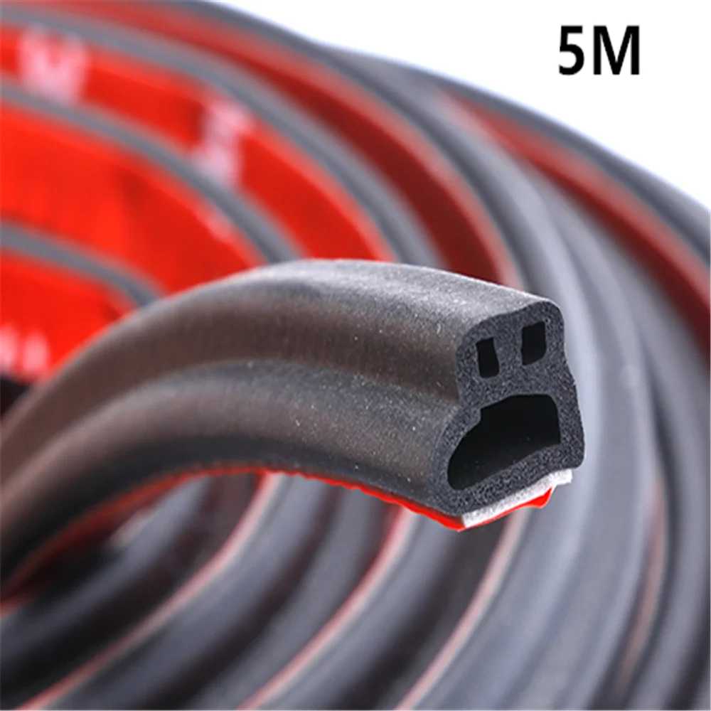 car Double Layer Sealing strip for Dacia duster logan sandero stepway lodgy mcv 2 Renault Megane Modus Espace Laguna
