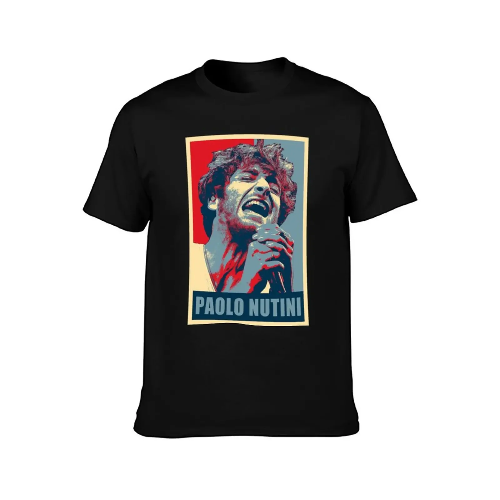 Paolo Nutini Singing Hope T-Shirt vintage graphic tee funny costumes croswit shirt man cotton t shirt men