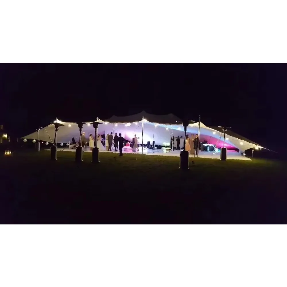 Outdoor Retractable Foldable Gazebos,Large Outdoor Sun- and Rain-Resistant Canopy,Large Space Picnic Camping Insulated Tent