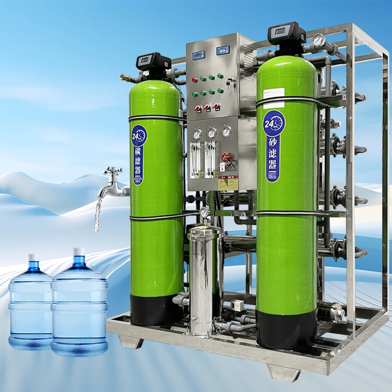 

High Quality 500LPH 1000LPH Water Filtration Treatment Machinery Water Purification System Reverse Osmosis Water Filter System