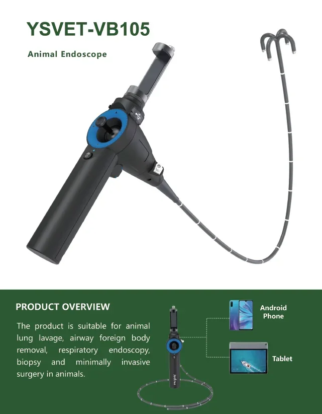 YSVET-VB105 ysenmed tier geräte tier endoskop