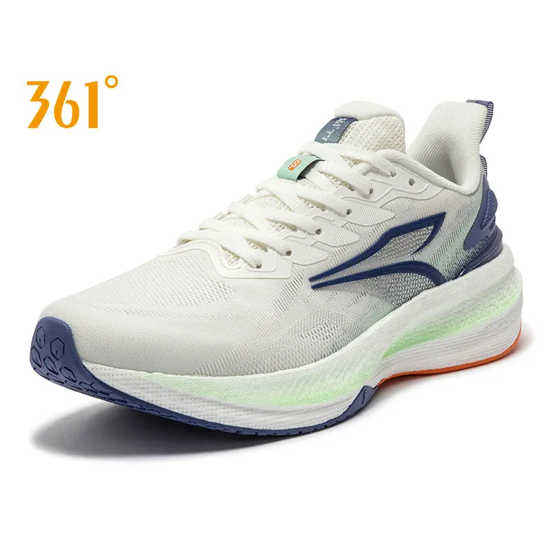 

361 Degrees Titan CQT Men's Running Sports Shoes Shock-Absorption Cushioning Non-Slip Breathable Casual Male Sneakers 572432208