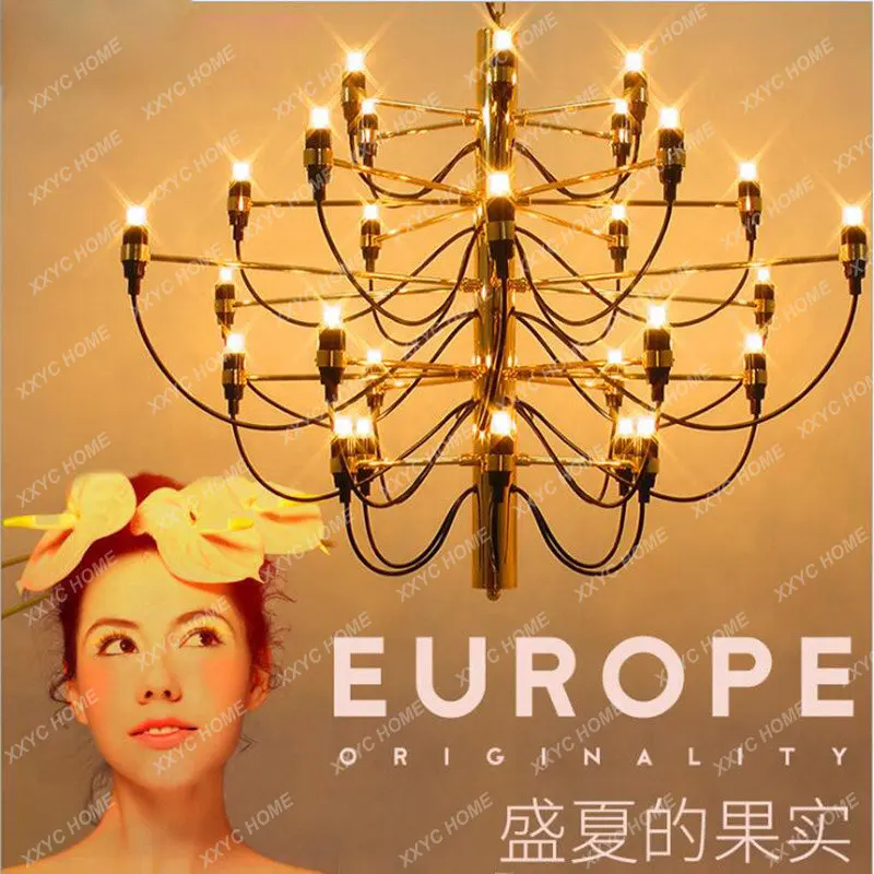 Nordic Led Chandelier Silver Gold Black Chandelier Suspension Lamp Living Room Decoration Bedroom Hanging Lamp