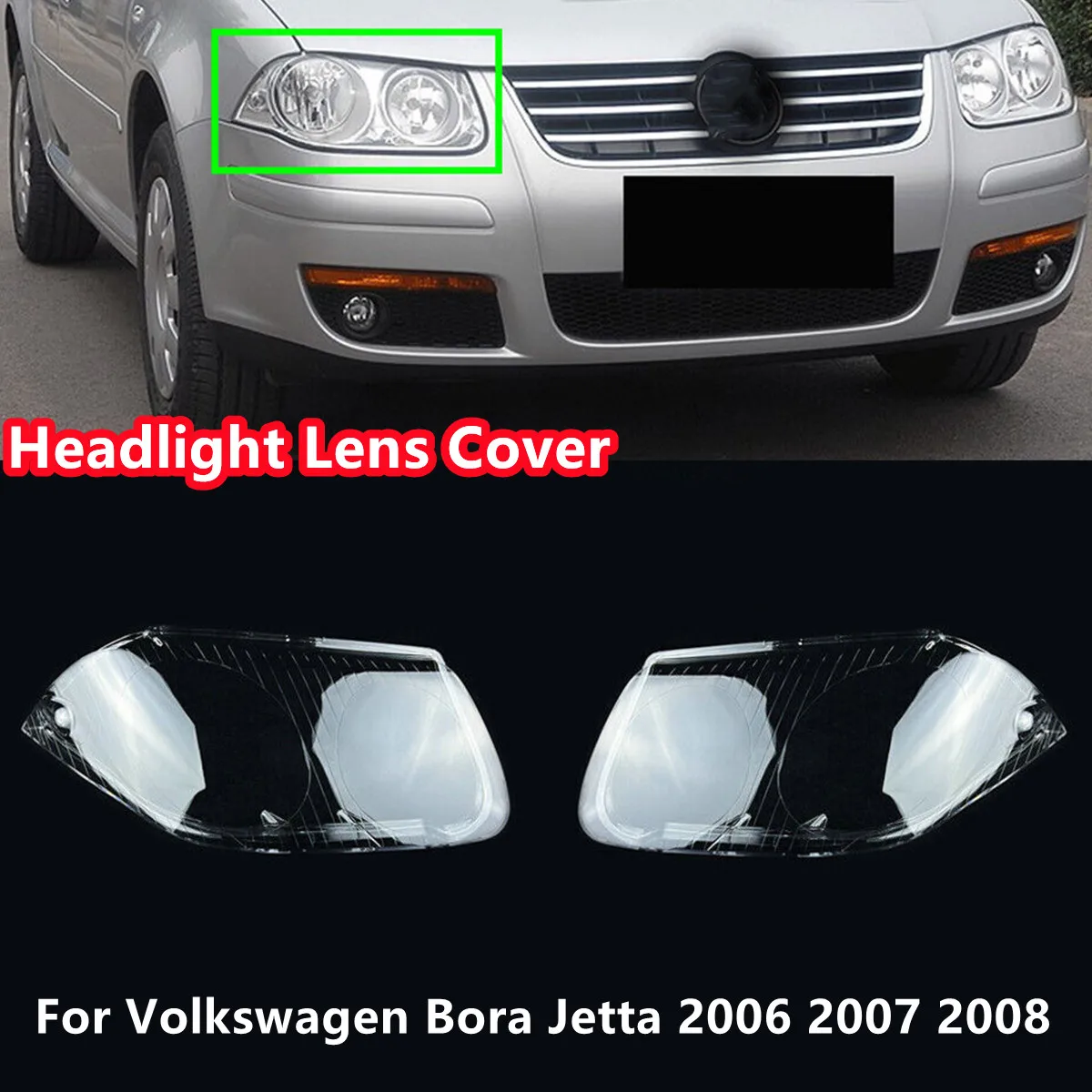 

Крышка передней фары для Volkswagen Bora Jetta 2006 2007 2008