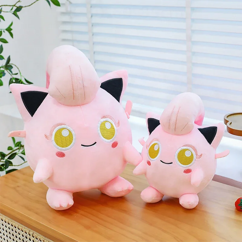 

Kawaii Pokémon Plush Jigglypuff Roaring Tail Stuffed Doll Soft Cuddly Toy for Kids Birthday Gift Girls Nap Pillow for Kids