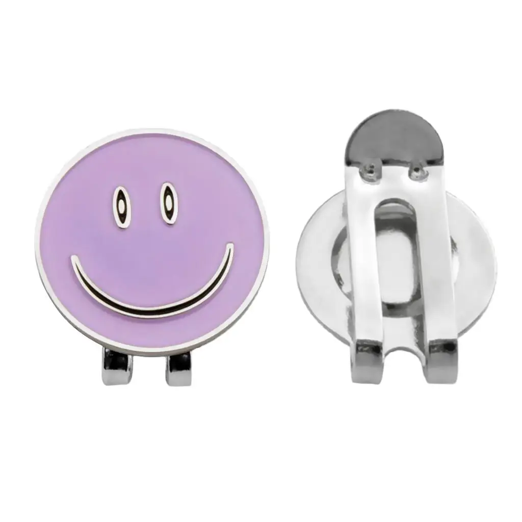 

Sturdy Magnetic Golf Ball Marker Clip Cap Visor Gift Purple
