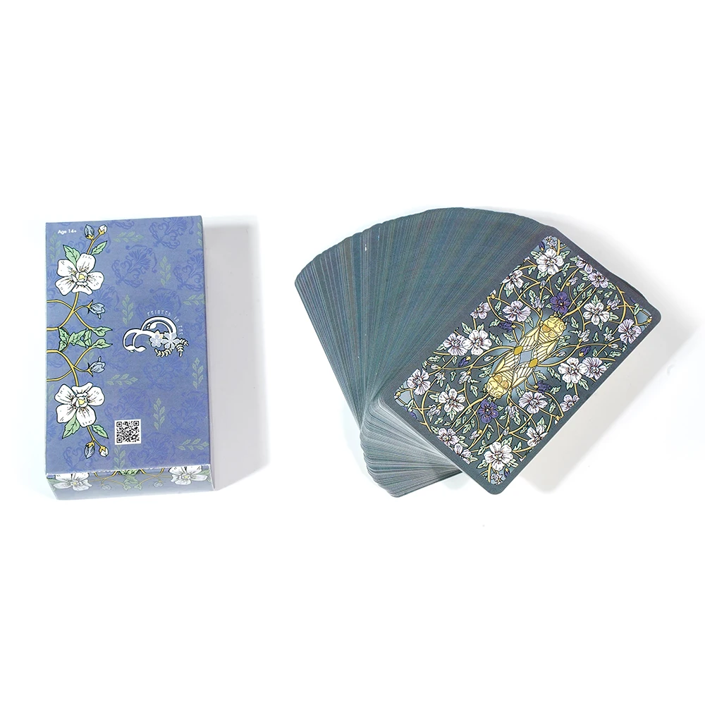 New 83pcs Cards The Forager\'S Daughter Tarot Deck Divination Set Inspired By Nature And Imbued With Rich Symbolism