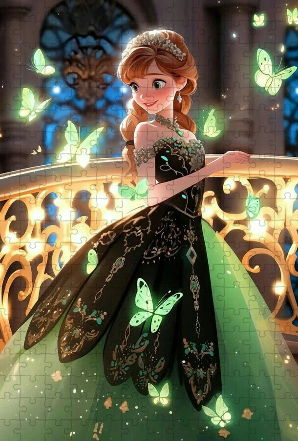 200/300/500/1000 Teile Puzzles Disney Prinzessin Puzzle für Erwachsene Kinder Cartoon Handgemachtes Spielzeug Mädchen Kreative Geschenke Sammlung