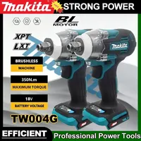 Makita TW004G Cordless Electric Screwdriver 630N.m Brushless Screwdriver Machine Rechargable Drill Driver 18V Battery