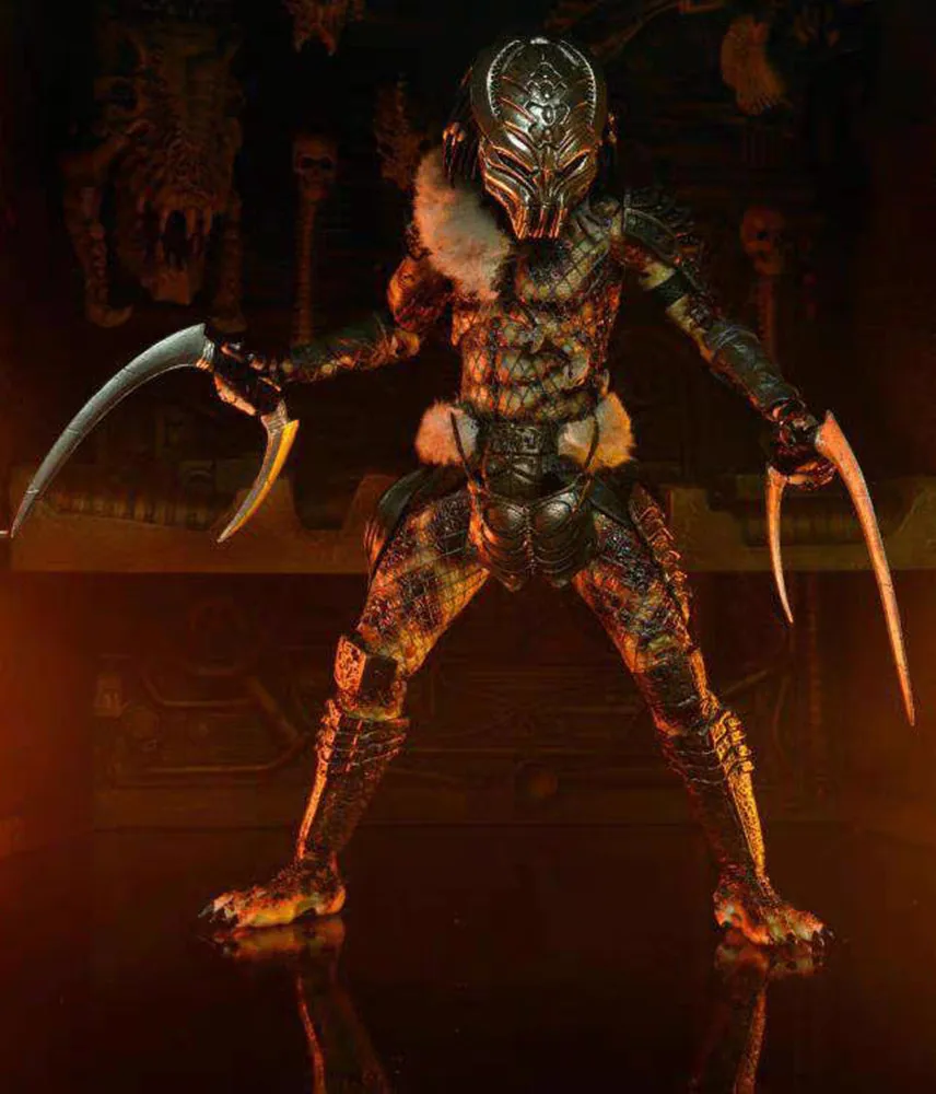 NECA Predator 2 Snake Predator 30th Anniversary PVC Action Figure Collection Model Toy Doll Gift