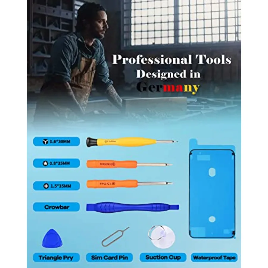 استبدال شاشة Ayake لهاتف iPhone 12 Pro Max شاشة Full HD ومجموعة محول رقمي تعمل باللمس 6.7 بوصة معرف الوجه ونغمة حقيقية #6