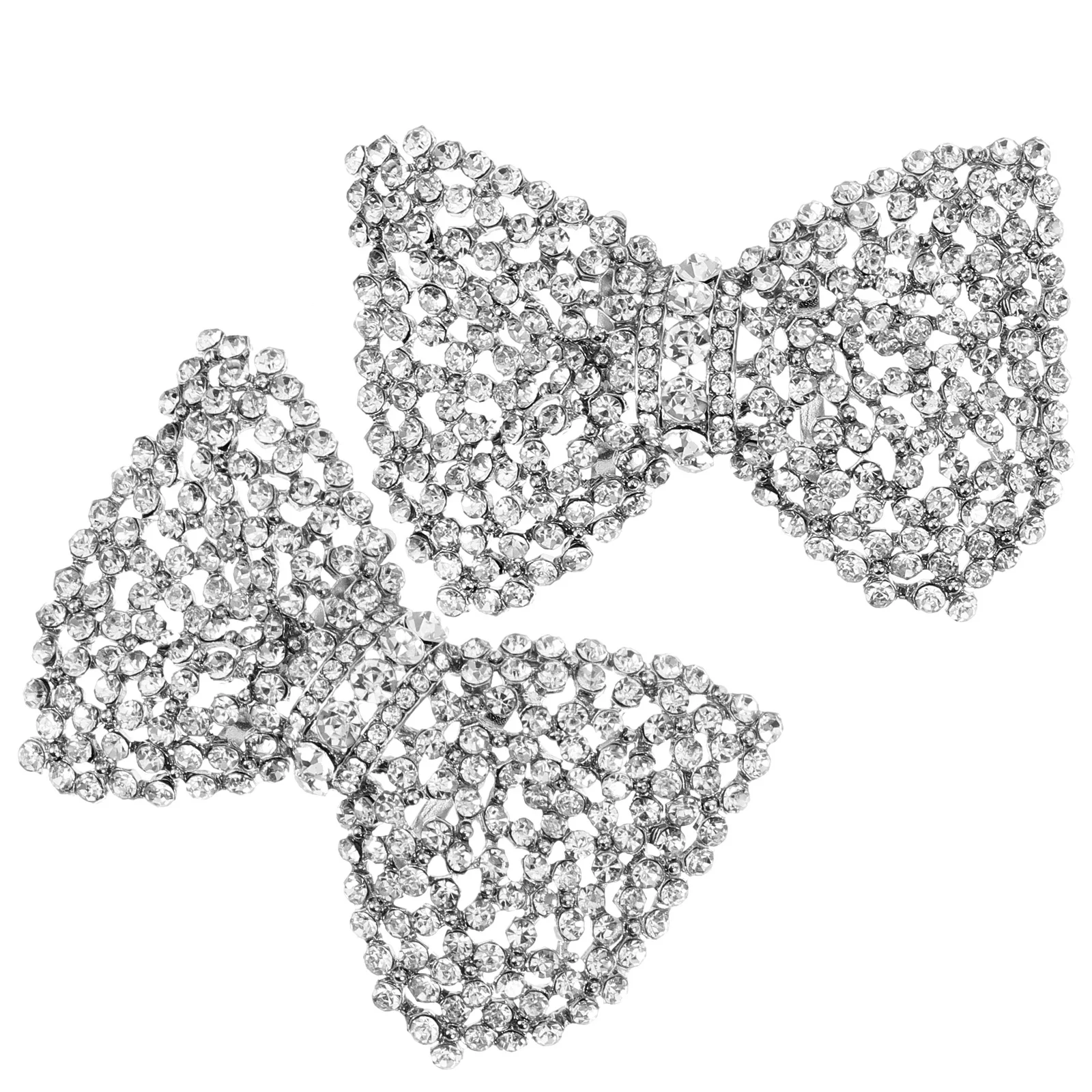 1 Pair Shoe Clips Rhinestone Buckle For Heels Bridal Pumps Wedding Party Prom Decorative Accessories Bling Charms Shoe Jewelry