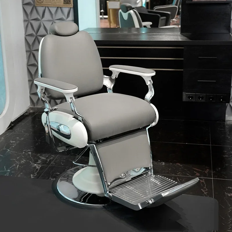 

Nordic Retro Luxury High Chair Hair Dresser Hairdressing Salon Complete Furniture Beauty Makeup Chairs Cadeira Saloon Vanity